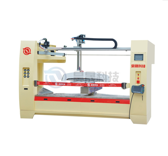 六軸弧形往復機